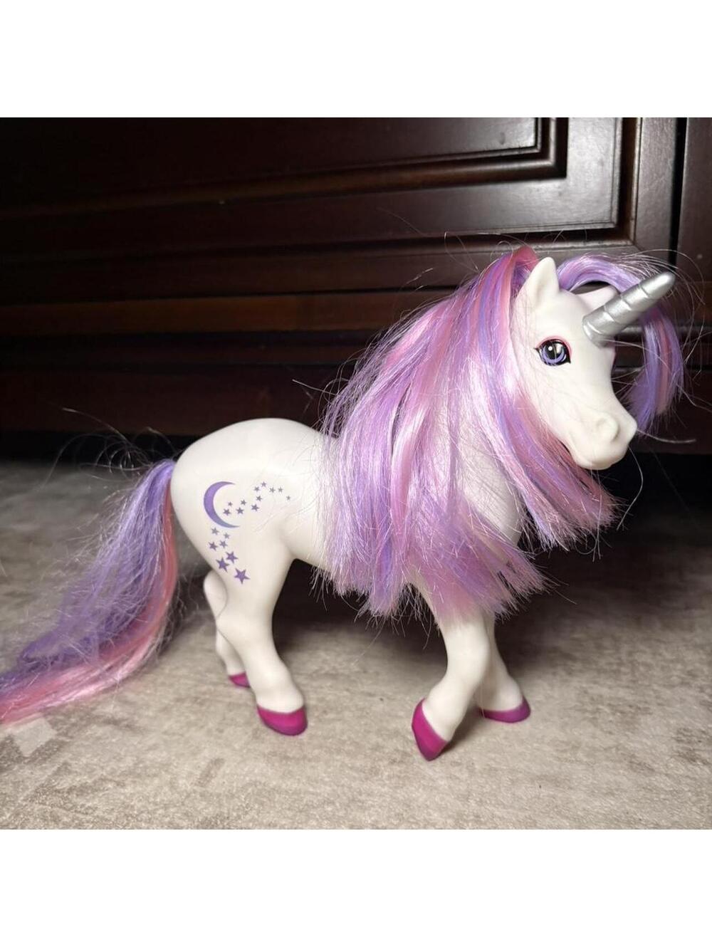 Breyer 2017 Purple and Pink Unicorn Horse with Silver Horn